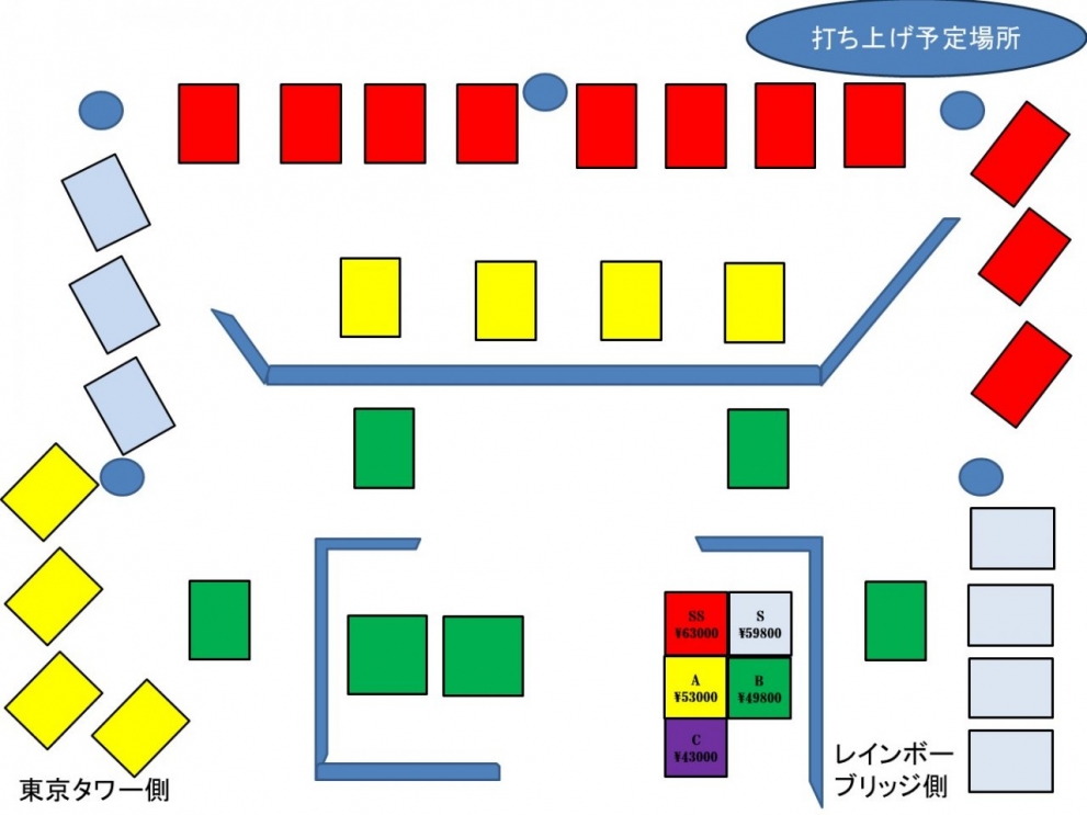 メインフロア　レイアウト図